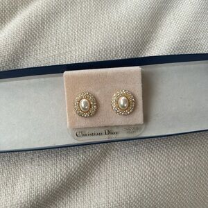 Christian Dior vintage earrings